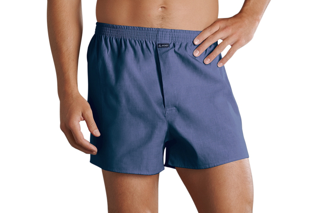 Mens Jockey Classic Cotton Woven Boxer Short Underwear Xlarge 3942